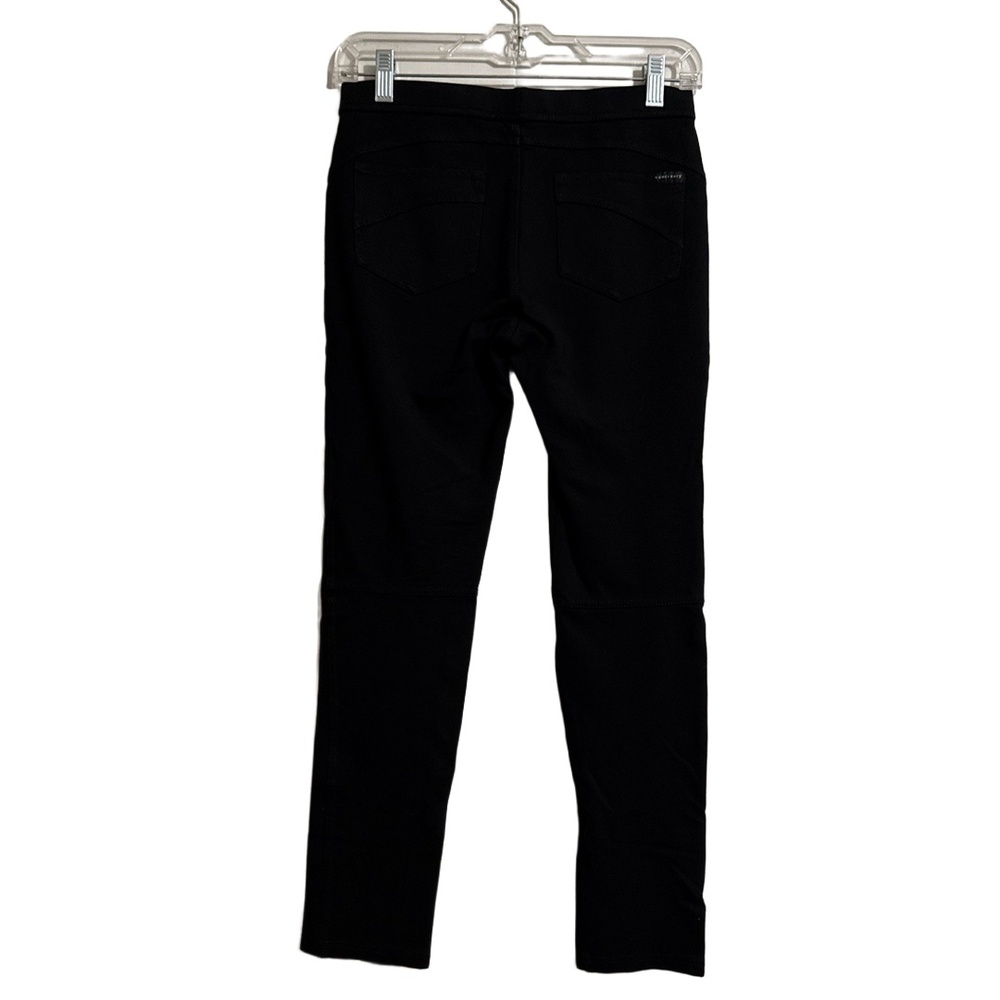 SANCTUARY Womens Small S Black Grease Legging Elastic Waist Studs Stretch - Picture 6 of 6